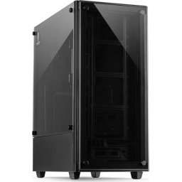 Carcasa Inter-Tech C-303 Mirror, tower case (black, Tempered Glass)