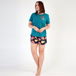 Pijamale Dama Marimi Mari din Bumbac Vienetta, Model 'You are Magical'