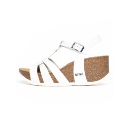 Bayton Sandale 'Lanzarote' negru / alb