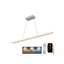 Lustră LED dimabilă pe cablu LED/40W/230V 3000-6500K alb + telecomandă