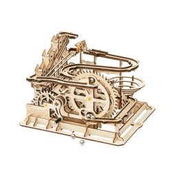 Puzzle 3D pistă pentru bile de sticlă, spirală RoboTime