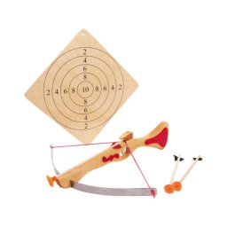 Arbaletă mare cu săgeți și țintă Small Foot