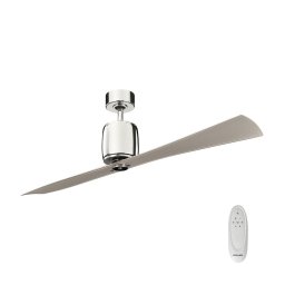 Ventilator de tavan Kichler KLF-FERRON-60-PN FERRON crom + telecomandă