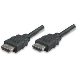 Manhattan cablu monitor HDMI/HDMI 5m ecranat, negru, cu canal Ethernet