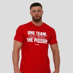 GymBeam Tricou One Team Red L