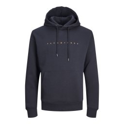 Jack & Jones Plus Pulover 'Star' albastru noapte / galben