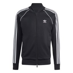 ADIDAS ORIGINALS Hanorac 'Adicolor Classics Sst' negru / alb