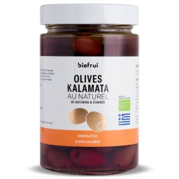 Masline BIO fara samburi, in saramura, selectie Kalamon Biofruisec