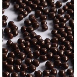 Cereale Crocante Glazurate cu Ciocolata Neagra, 1.5 kg, O 5 mm