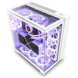 Carcasa H9 Elite Middle Tower ATX Fara Sursa Alb