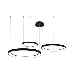Lustră LED dimabilă pe cablu Azzardo AZ5024 AGNES LED/120W/230V negru