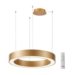 Azzardo AZ5054 - Lustră LED dimabilă pe cablu MARCO LED/100W/230V auriu + + telecomandă