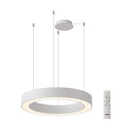Azzardo AZ5046 - Lustră LED dimabilă pe cablu MARCO LED/60W/230V alb + + telecomandă