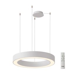 Azzardo AZ5049 - Lustră LED dimabilă pe cablu MARCO LED/80W/230V alb + + telecomandă
