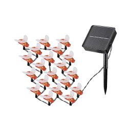 Lanț LED solar BOBUS 20xLED/0,06W/1,2V IP44 Rabalux 77002