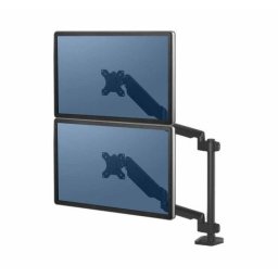 Suport monitor Fellowes Ergonomics arm for 2 vertical monitors - Platinum series
