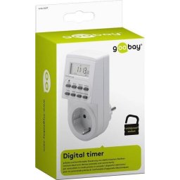 Timer digital 24/7 Goobay