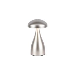 Lampă de birou LED reglabilă, reîncărcabilă, 1W, 5V, 3000-6000K, 1800 mAh, argin