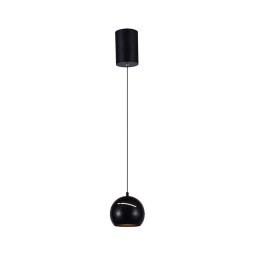 Lustră LED pe cablu LED/8,5W/230V 3000K negru