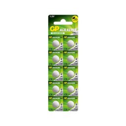 Baterii GP Alkaline CELL A76 (LR44), blister 10pcs