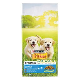 Hrana Caine, Friskies Junior cu pui si legume, Purina, 15 kg