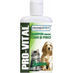 Sampon Caini si Pisici Junior, Provital Junior, Cu germeni de grau, Promedivet, 200 500 Ml