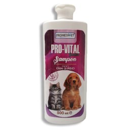 Sampon Caini si Pisici Junior, Provital Junior, Cu germeni de grau, Promedivet, 200 500 Ml