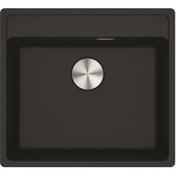 Chiuveta Franke Maris MRG 610-52 TL, Fragranite, 56x51 cm, 1 cuva, Nero 114.0661.643