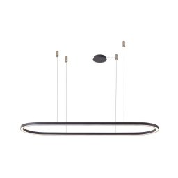 Lustră LED dimabilă pe cablu ELENA LED/50W/230V 120 cm negru Azzardo AZ5055
