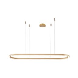 Lustră LED dimabilă pe cablu ELENA LED/50W/230V 120 cm auriu Azzardo AZ5056