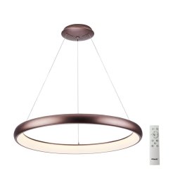 Lustră LED dimabilă pe cablu ANTONIO LED/80W/230V maro Azzardo AZ5065 + telecomandă