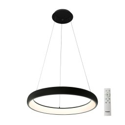 Lustră LED dimabilă pe cablu ANTONIO LED/80W/230V negru Azzardo AZ5066 + telecomandă