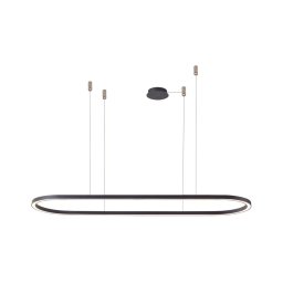Lustră LED dimabilă pe cablu ELENA LED/60W/230V 150 cm negru Azzardo AZ5057