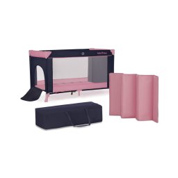 Pătuț de voiaj Baby Tiger VIKI roz KINDERKRAFT