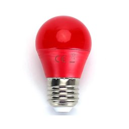Bec LED G45 E27/4W/230V roșu Aigostar