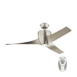 Ventilator LED dimabil de tavan Kichler KLF-PHREE-56-BN PHREE 10W/230V + telecomandă