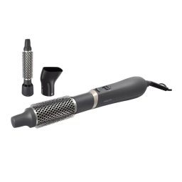 Perie cu aer cald Philips BHA301/00, 800W, tehnologie ThermoProtect, 3 accesorii, ingrijire cu ioni, invelis ceramic cu cheratina, Negru