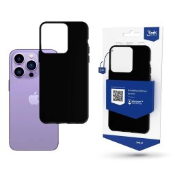 Husa telefon, 3mk, Polimer, Compatibil cu Apple iPhone 14 Pro Max, Negru