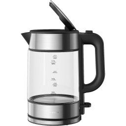 Fierbator din sticla 2200W 1.7L Negru