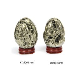 Ou din Pirita Druzica Minerala Naturala 64-67 x 46-50 x 46 mm - 1 Buc