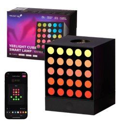 Cube Smart Lamp - Lampă inteligentă - Matrice de jocuri de noroc cu cuburi de lumină - bază cu rădăcini