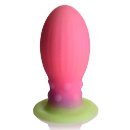 Creature Cocks Xeno Egg Glow in the Dark Silicone Egg Pink