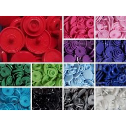 capse plastic textile diametru 12,4 mm, 30 perechi, Prym gama de culori