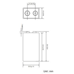 Baterii GP Ultra Alkaline 9V (6LF22), blister 1pcs