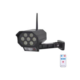 Machetă de cameră de supraveghere LED cu senzor LED/5W/5,5V IP65 + telecomandă