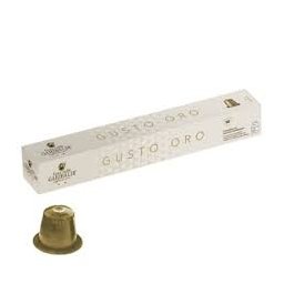 Capsule cafea Garibaldi Gusto Oro compatibil Nespresso, 10 buc