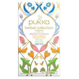 Ceai Pukka Herbal Collection, 20 pliculete, 34.4 g