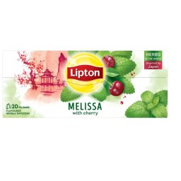 Ceai Lipton, Cirese & Lamaie, 20 pliculete, 24 g