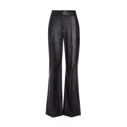 ALICE + OLIVIA Pantaloni A001 Black Dylan Vegan Ltr Hw Wideleg CL000J16121-A001 a001 black