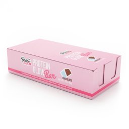 BeastPink Baton proteic GlowBar 25 x 40 g ciocolată